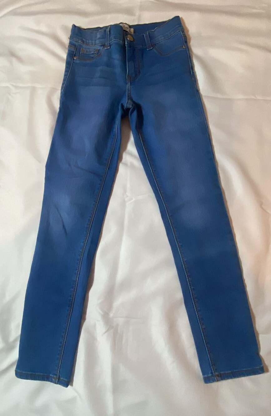 Girls Jordache Super Skinny Jeans Size 12 Blue